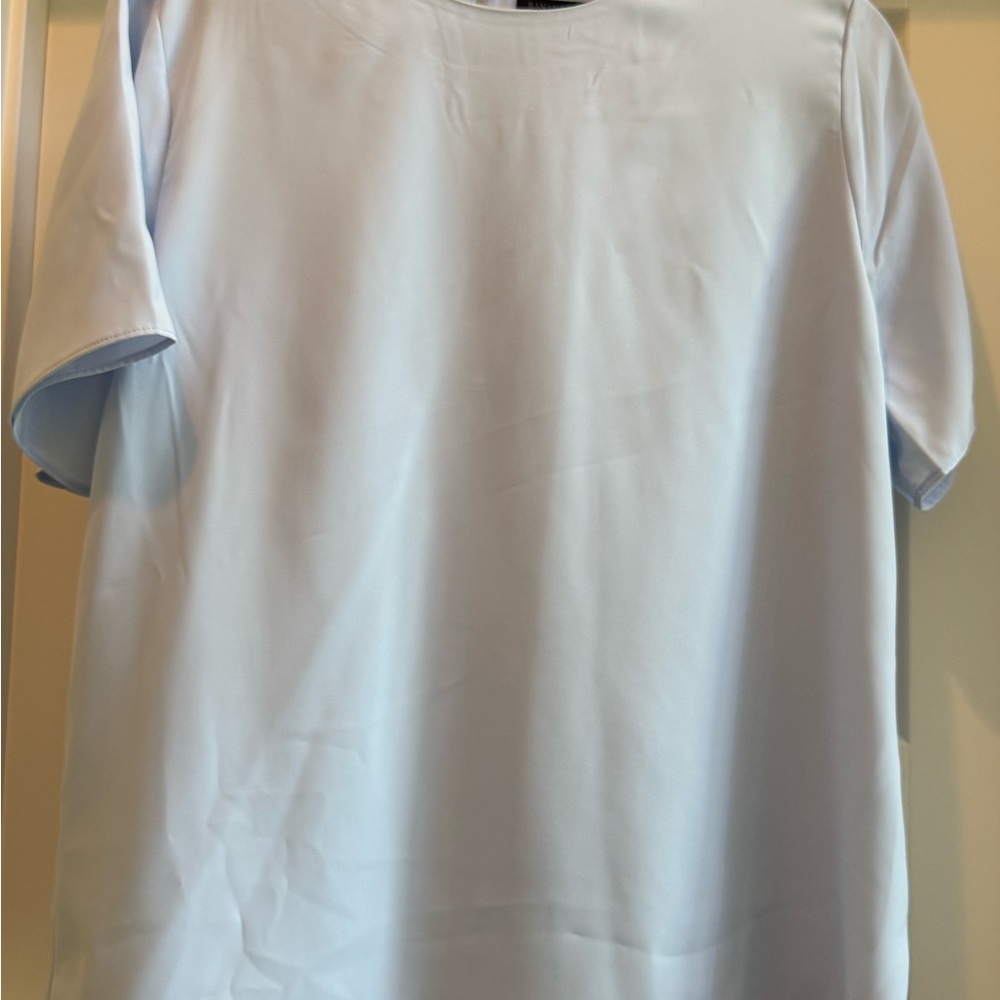 Banana Republic Sky Blue Short Sleeve Tee